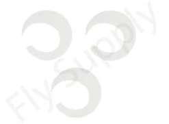 Wiggle Tails Jumbo Slim 3pc Original Pacchiarini's -Visserijmeesterwinkel Wiggle Tails Jumbo Slim 3pc Original Pacchiarinis FSTYING WTJS X 18. white