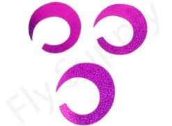 Wiggle Tails Jumbo Slim 3pc Original Pacchiarini's -Visserijmeesterwinkel Wiggle Tails Jumbo Slim 3pc Original Pacchiarinis FSTYING WTJS X 6. holographic pink