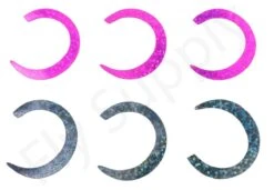 Wiggle Tails Small 6pc Original Pacchiarini's -Visserijmeesterwinkel Wiggle Tails Small 6pc Original Pacchiarinis FSTYING WTS X dsc02932 bewerkt