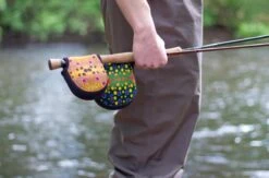 Wingo Outdoors Reel Case Brown Trout Small -Visserijmeesterwinkel Wingo Outdoors Reel Case Brown Trout NFD103 Brown Trout reel cases 2612x