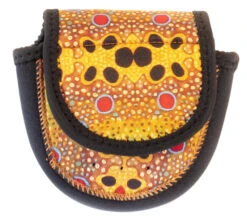 Wingo Outdoors Reel Case Brown Trout Small