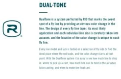 RIO Bonefish DualTone Fly Line -Visserijmeesterwinkel aa20dual20tone20logo20rio