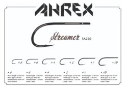 Ahrex SA220 SA Streamer -Visserijmeesterwinkel ahrex sa220sheet