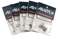 Ahrex HR410 Tying Single Salmon & Steelhead Hooks -Visserijmeesterwinkel ahrex20hr41020tying20single20 20black20finish20 20group20picture20 20all20sizes