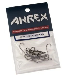 Ahrex NS150 Curved Shrimp Hooks -Visserijmeesterwinkel ahrex20ns15020curved20shrimp20 20single20package