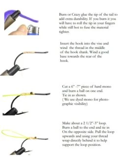 Cascade Micro Dragon Tails 5pc 32 Cascade Micro Dragon Tails 5pc -Visserijmeesterwinkel dragon20tails20tying20tips202