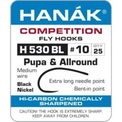 Hanak Pupa & Allround H 530 BL Hooks 25 Pc