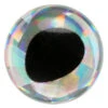 3D Epoxy Fish Eyes Holographic Silver