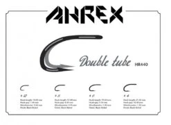 Ahrex HR440 Tube Double Hooks -Visserijmeesterwinkel hr440