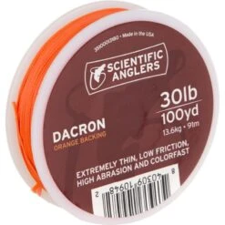 Scientific Anglers Dacron Backing Orange
