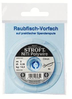 Stroft NiTi Polywire Knotable Nickel Titanium 2 Meter 2 Stroft NiTi Polywire Knotable Nickel Titanium 2 Meter - Afbeelding 2