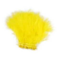 Hareline Blood Quill Marabou -Visserijmeesterwinkel strung blood quill marabou yellow 1024x1024