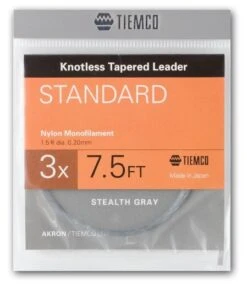 Tiemco Standard 7,5ft Tapered Leader